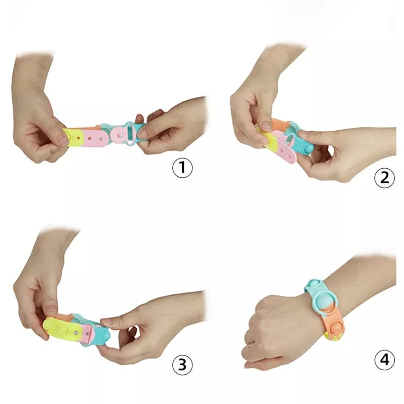 Push Pops Bubble Bracelet, Silicone Simple Dimple Toy Jewellery, Anti Stress Pop Up Wrist Band, Silicone Antistatic Bracelet Wristband Toys for Kids, Push Poke Bubble Anti stress Push Pops Bubble Bracelet, Silicone Simple Dimple Toy Jewellery, Anti Stress Pop Up Wrist Band, Silicone Antistatic Bracelet Wristband Toys for Kids, Push Poke Bubble Anti stress